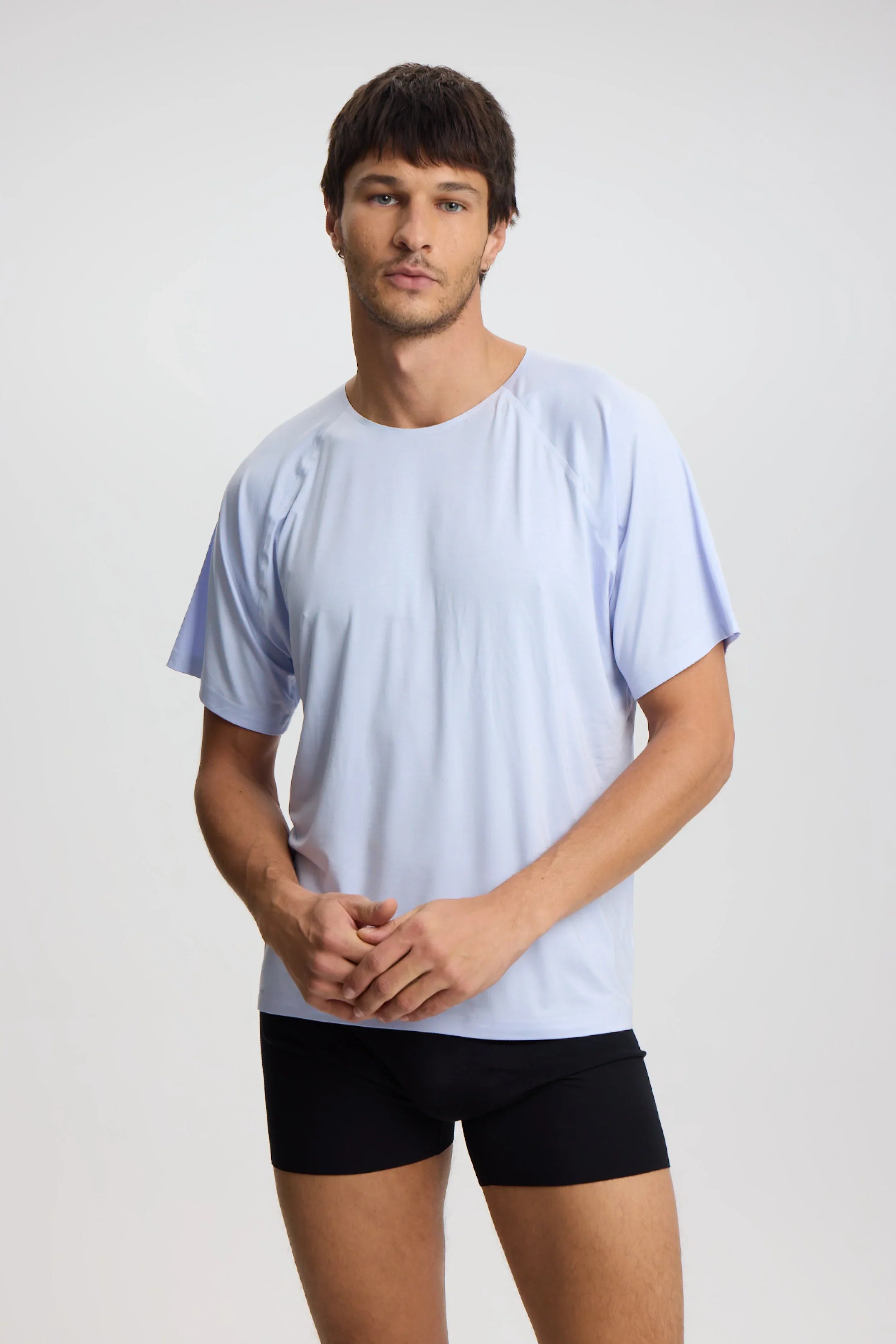 ISETTA BONDED MAN T-SHIRT AEGEAN BLUE