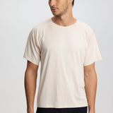 ISETTA BONDED MAN T-SHIRT OSLO BEIGE FRONT