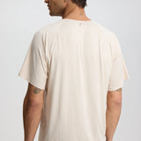 ISETTA BONDED MAN T-SHIRT OSLO BEIGE BACK