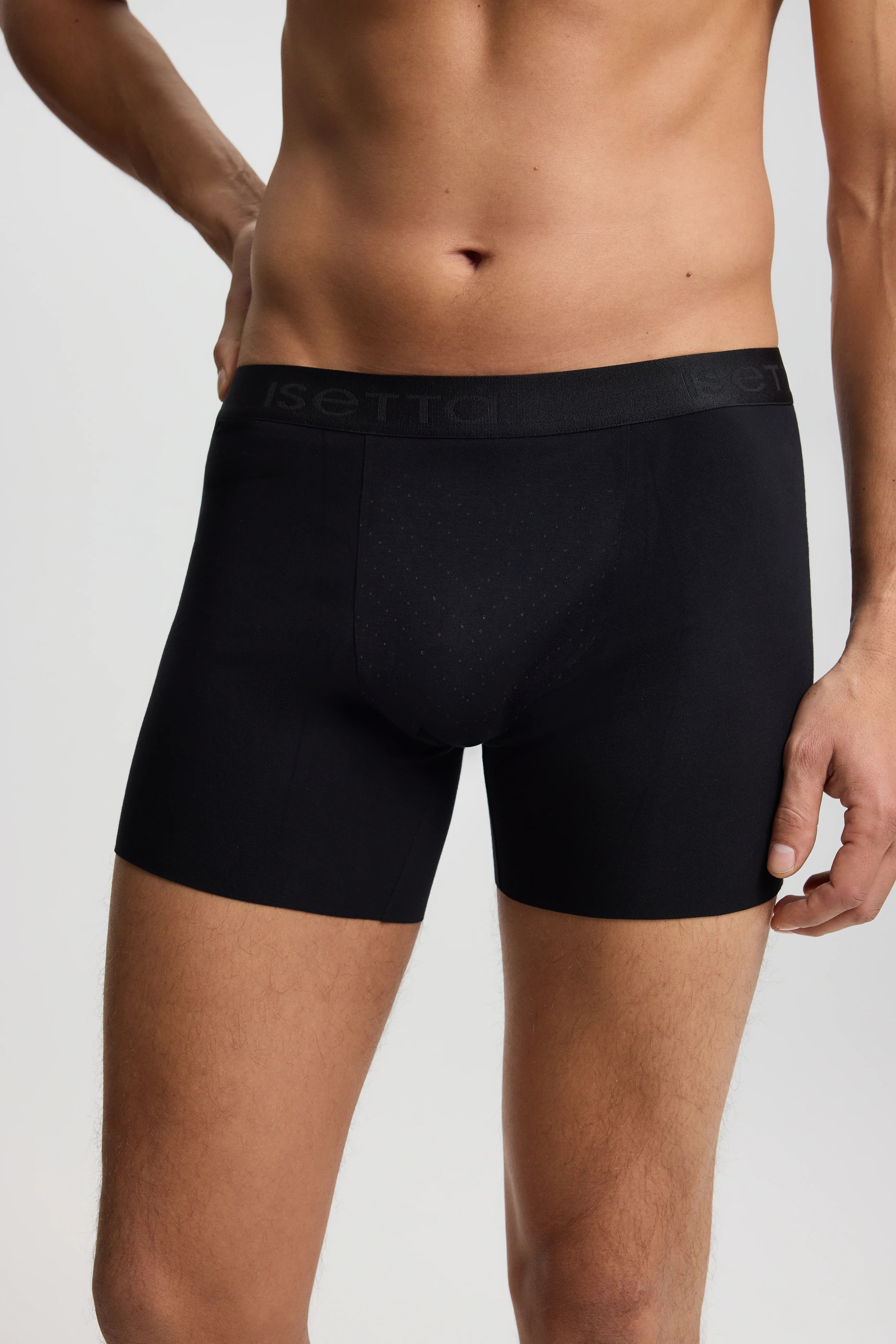 ISETTA MICROMODAL BONDED PERFORMANCE MAN BOXER BLACK