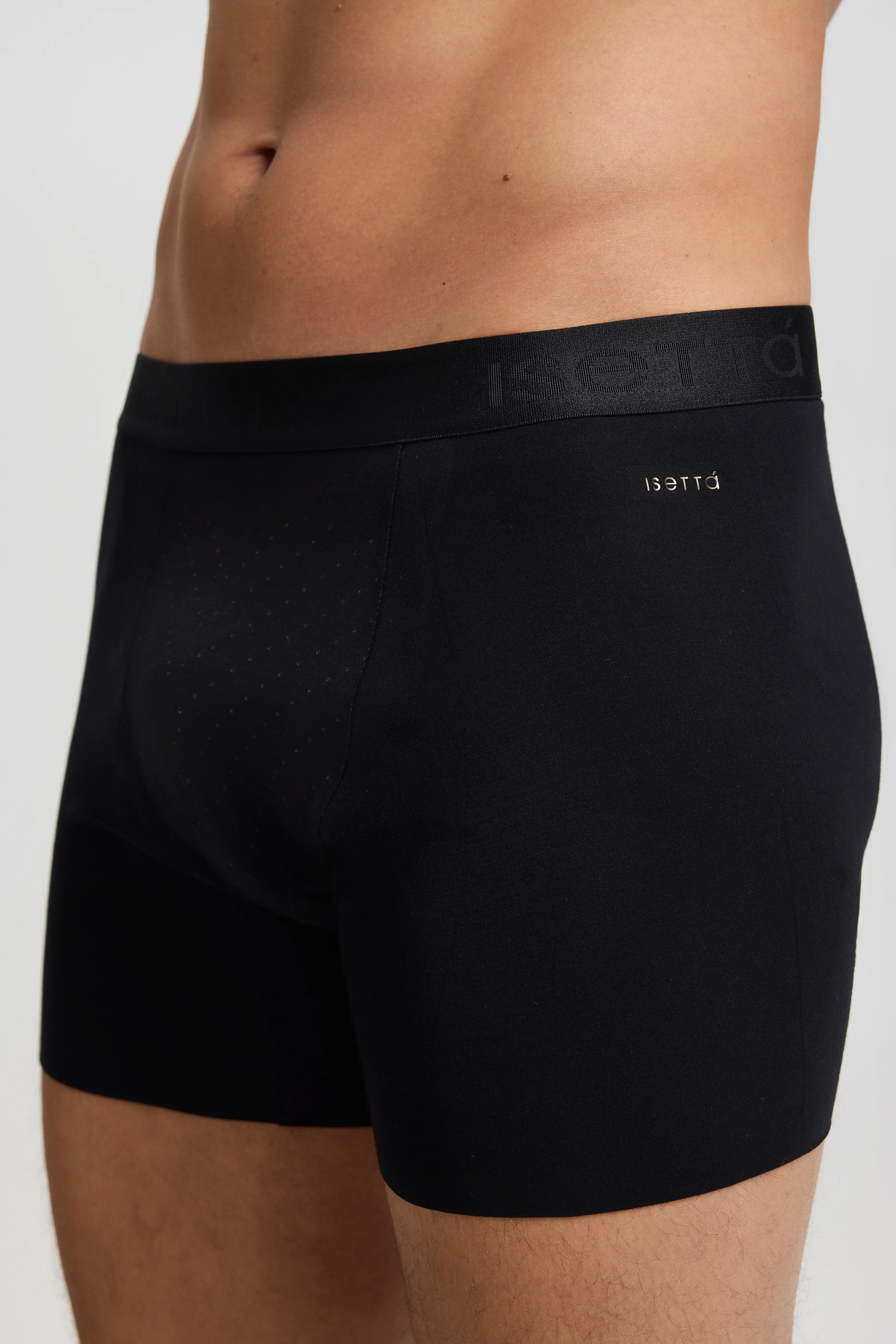 ISETTA MICROMODAL BONDED PERFORMANCE MAN BOXER BLACK SİDE