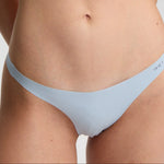 ISETTA BONDED COMFORT THONG LIGHT BLUE CLOSE UP