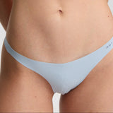 ISETTA BONDED COMFORT THONG LIGHT BLUE CLOSE UP