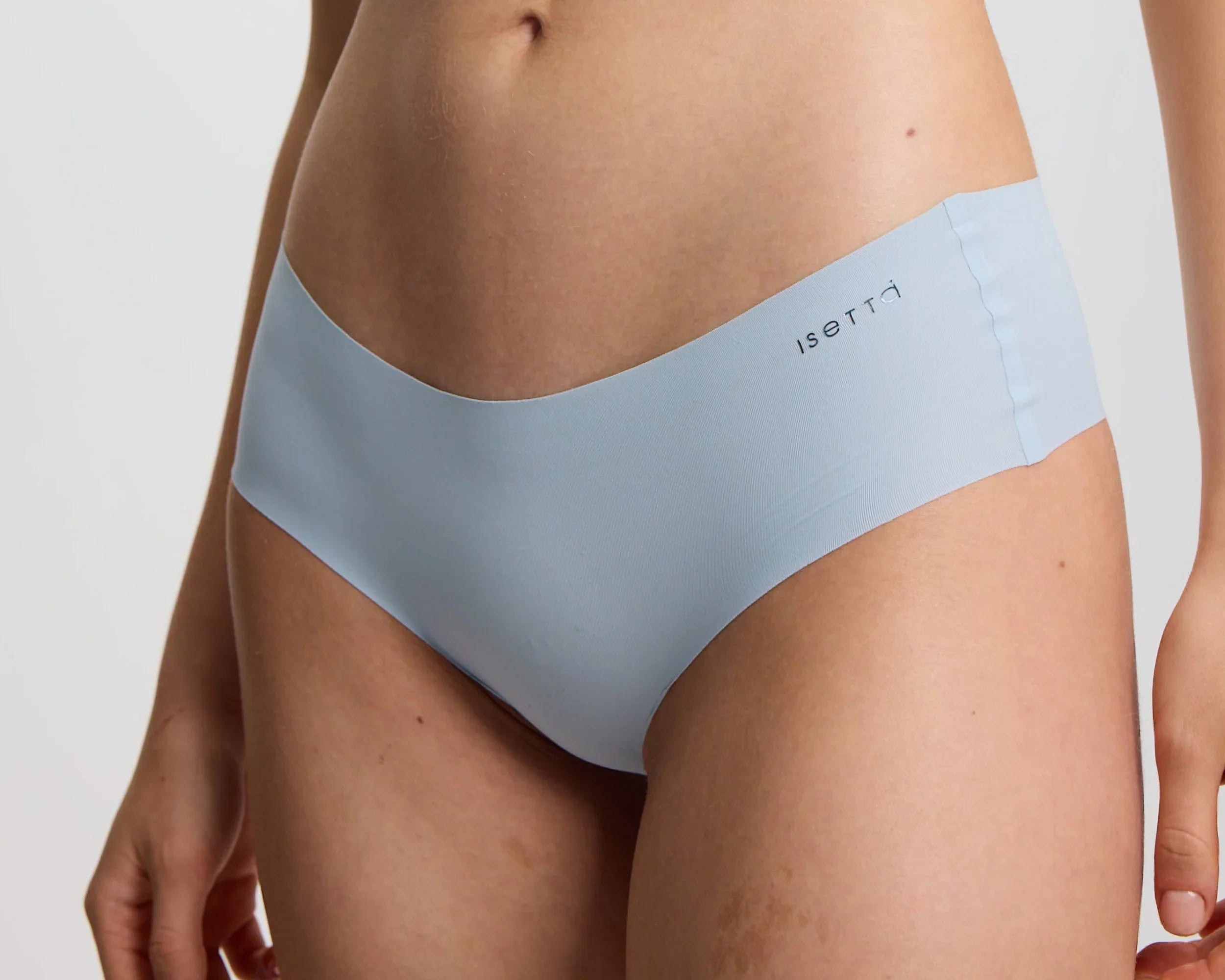 ISETTA BONDED COMFORT HIPSTER LIGHT BLUE CLOSE UP