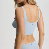 ISETTA BONDED PERFORMANCE BRA LIGHT BLUE BACK