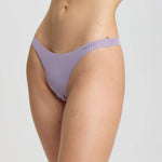 ISETTA BONDED COMFORT THONG PURPLE CLOSE UP