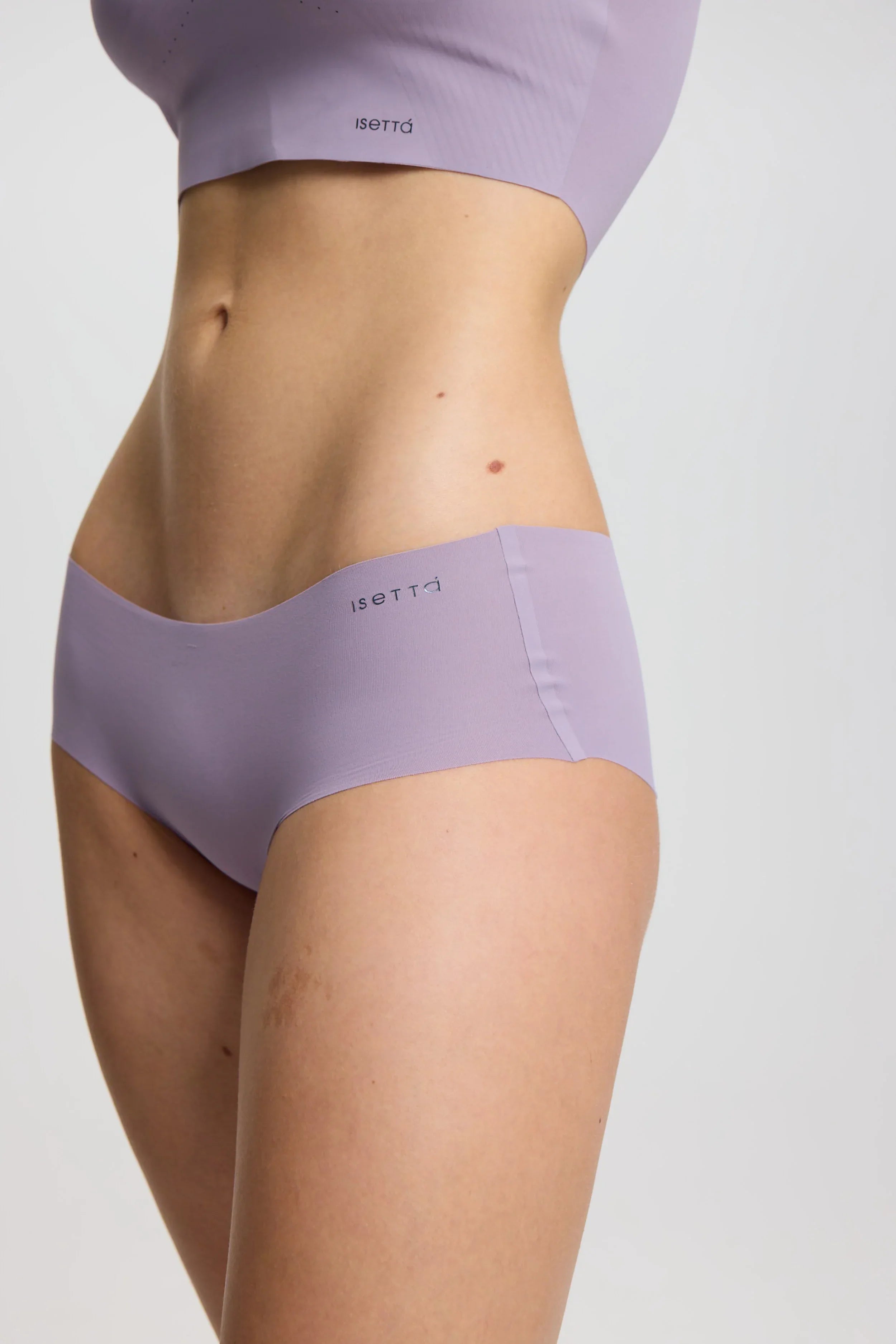ISETTA BONDED COMFORT HIGH WAISTED BRIEF PURPLE