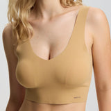 ISETTA BONDED PERFORMANCE BRA TAN FRONT