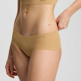 ISETTA BONDED COMFORT HIGH WAISTED BRIEF TAN