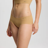 ISETTA BONDED COMFORT HIGH WAISTED BRIEF TAN FRONT