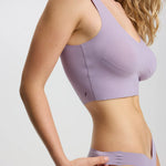 ISETTA BONDED PERFORMANCE BRA PURPLE SİDE