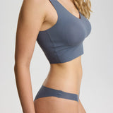 ISETTA BONDED COMFORT V-THONG GRAPHITE GRAY SİDE