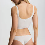 ISETTA BONDED DAILY BRA WHITE STONE BACK