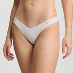 ISETTA BONDED COMFORT V-THONG WHITE STONE