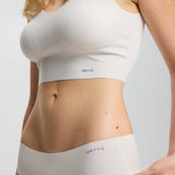 ISETTA BONDED COMFORT HIGH WAISTED BRIEF WHITE STONE SİDE