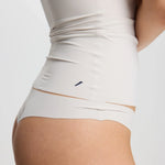 ISETTA BONDED COMFORT RIB TANK WHITE STONE SİDE