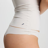 ISETTA BONDED COMFORT RIB TANK WHITE STONE SİDE