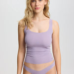 ISETTA BONDED COMFORT RIB TANK PURPLE