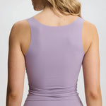 ISETTA BONDED COMFORT RIB TANK PURPLE BACK