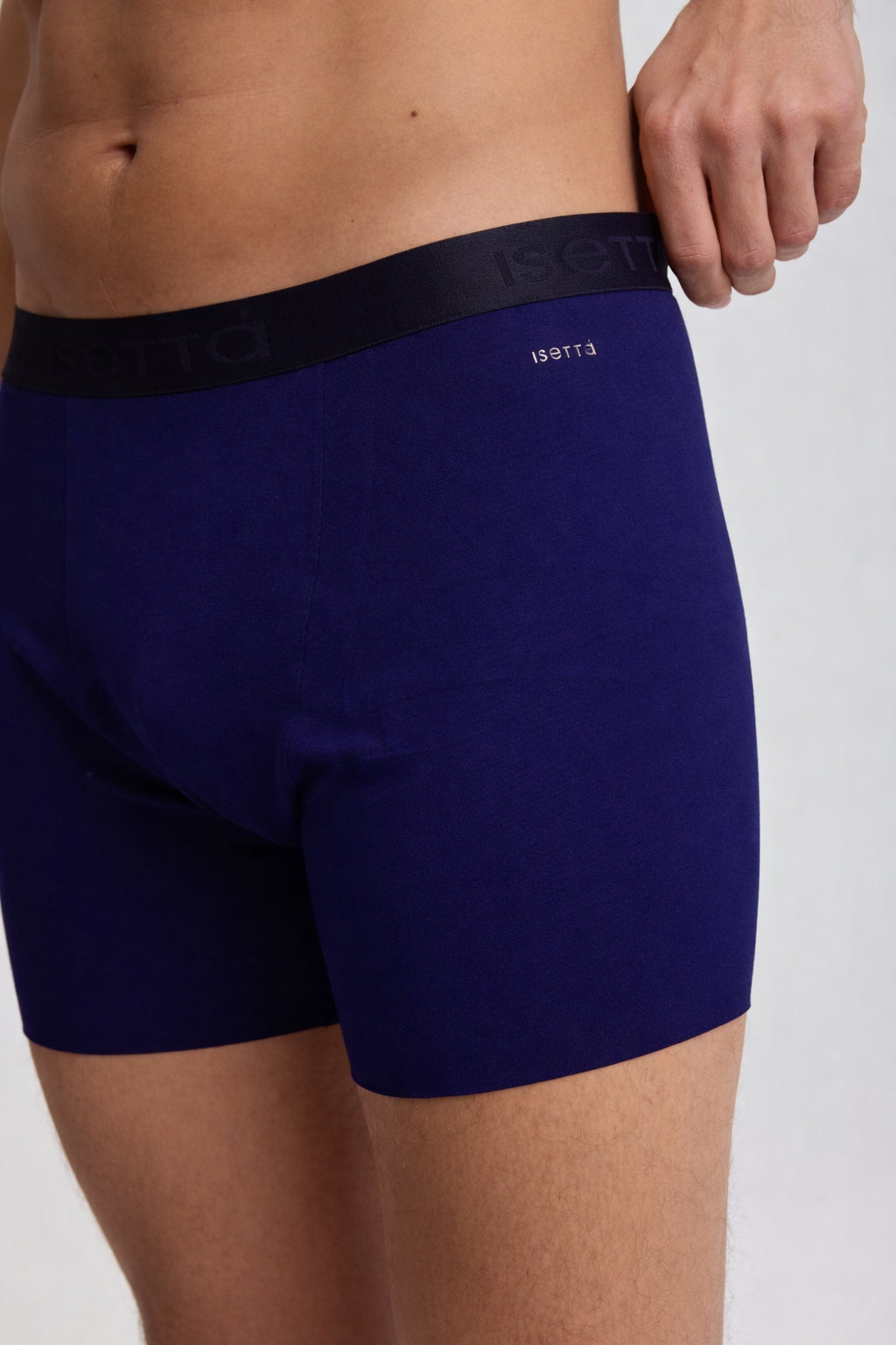 İsetta dikişsiz erkek konfor boxer, lacivert