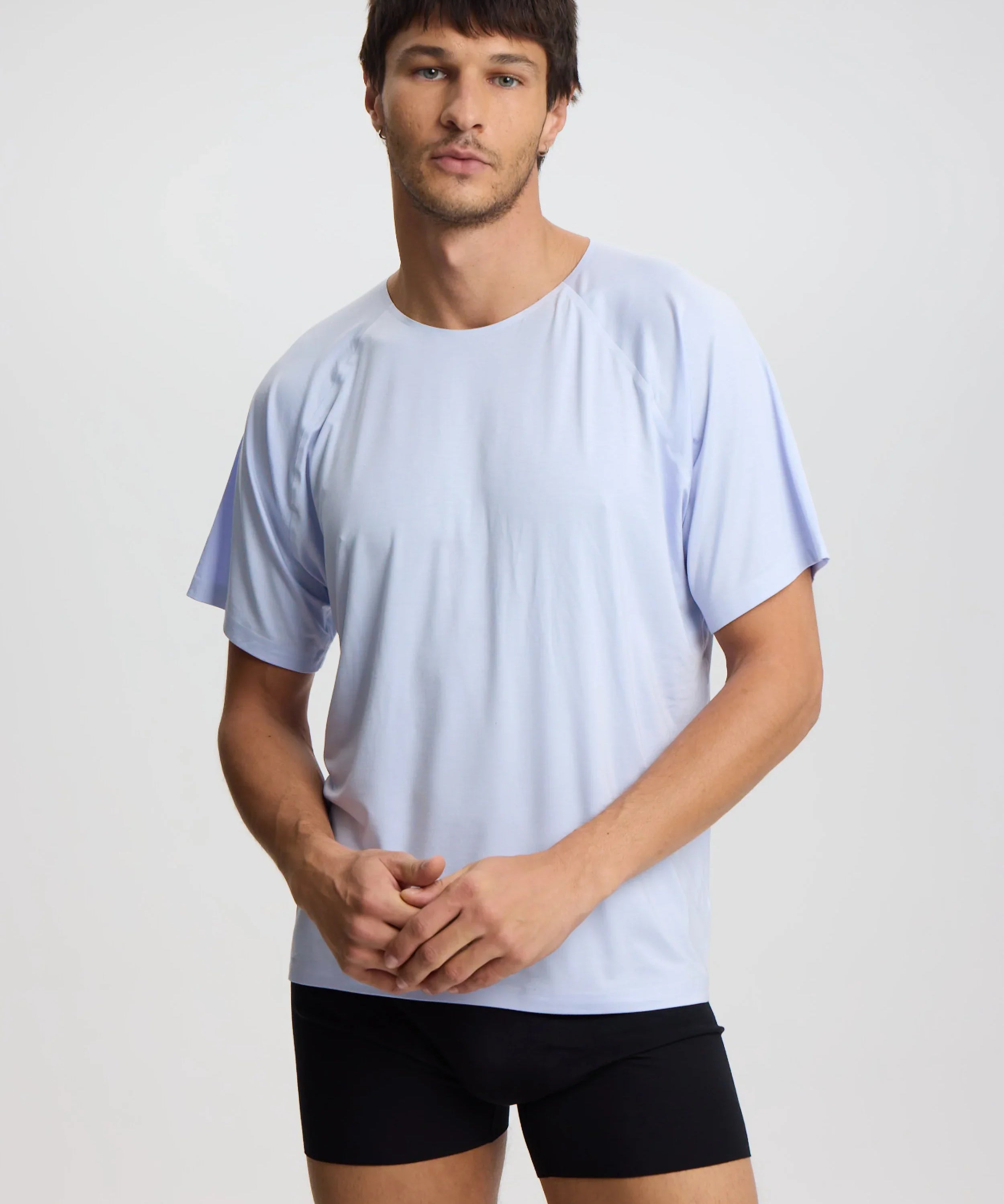 ISETTA BONDED MAN T-SHIRT AEGEAN BLUE