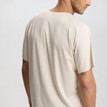 ISETTA BONDED MAN T-SHIRT OSLO BEIGE BACK