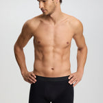 ISETTA MICROMODAL BONDED PERFORMANCE MAN BOXER BLACK FRONT