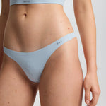 ISETTA BONDED COMFORT THONG LIGHT BLUE FRONT