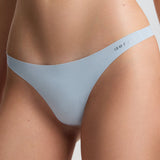 Light blue bikini set on a neutral background