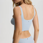 ISETTA BONDED DAILY BRA LIGHT BLUE BACK