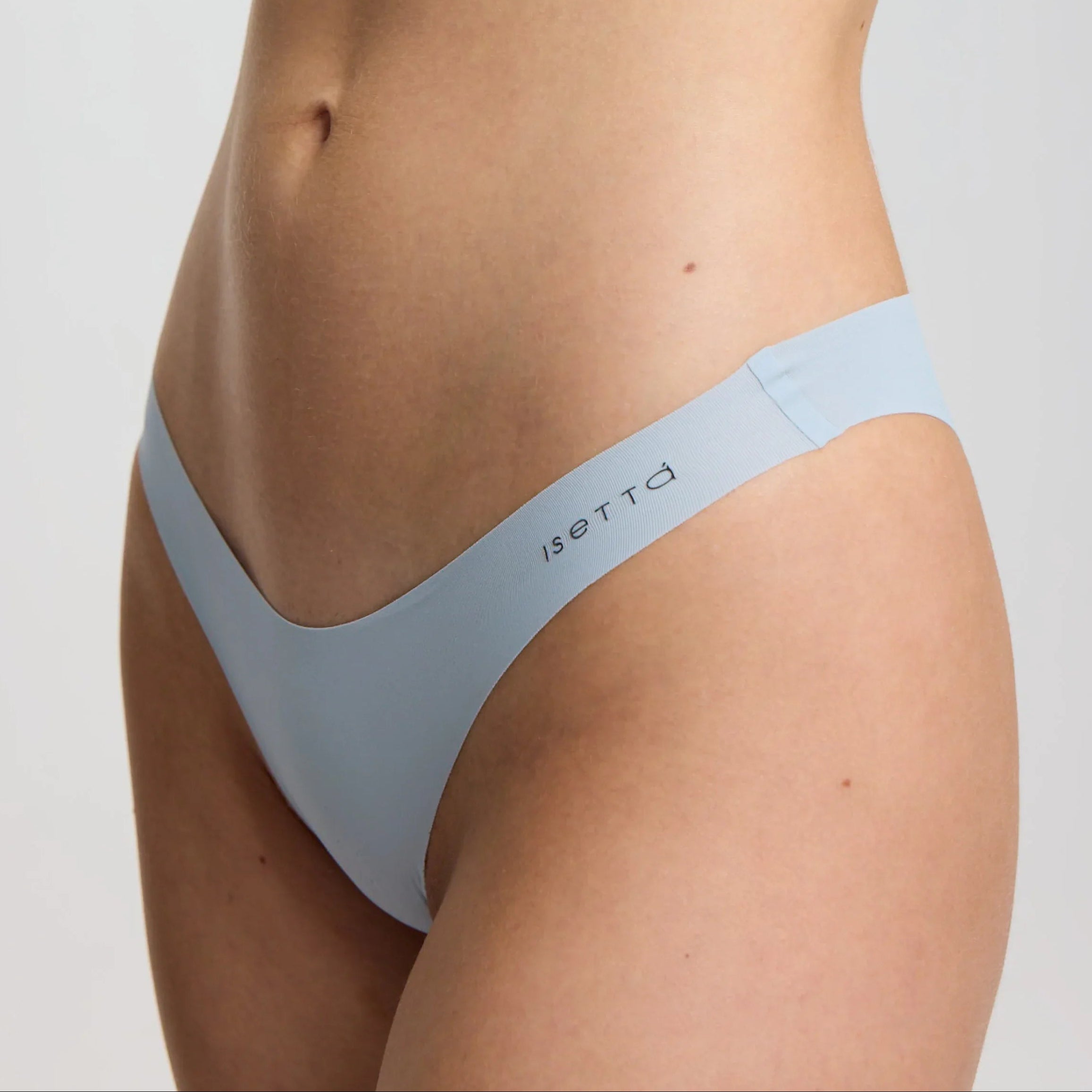 ISETTA BONDED COMFORT BRIEF LIGHT BLUE CLOSE UP