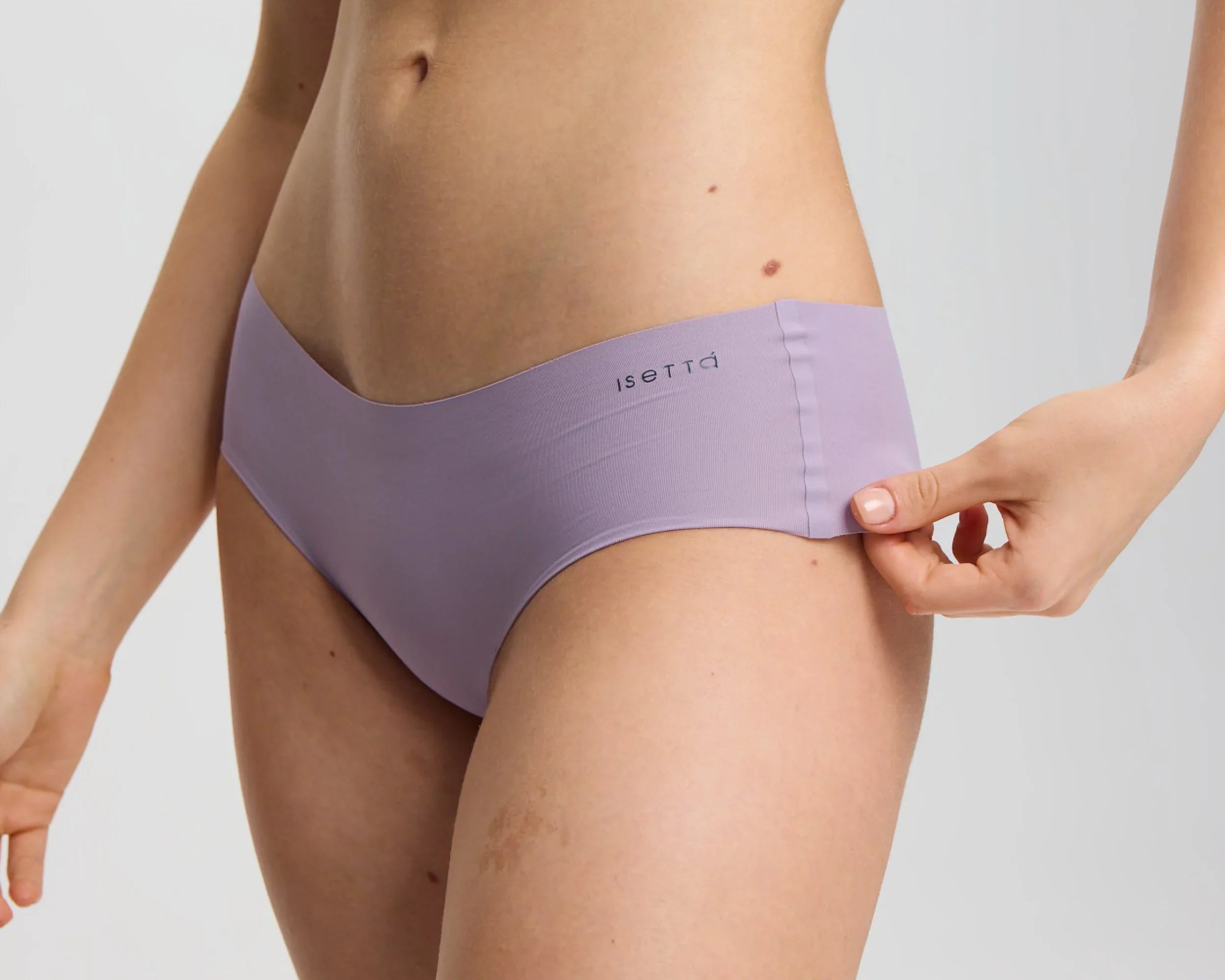 ISETTA BONDED COMFORT HIPSTER PURPLE CLOSE UP