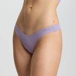 ISETTA BONDED COMFORT V-THONG PURPLE CLOSE UP