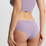 ISETTA BONDED COMFORT HIGH WAISTED BRIEF PURPLE BACK