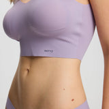 ISETTA BONDED PERFORMANCE BRA PURPLE SİDE CLOSE UP