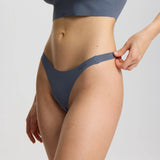 ISETTA BONDED COMFORT THONG GRAPHITE GRAY