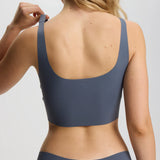 ISETTA BONDED DAILY BRA GRAPHITE GRAY BACK