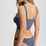 ISETTA BONDED COMFORT BRIEF GRAPHITE GRAY BACK