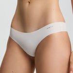 White underwear on a plain background