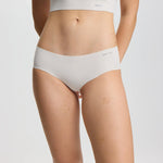 ISETTA BONDED COMFORT HIGH WAISTED BRIEF WHITE STONE FRONT