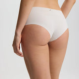 ISETTA BONDED COMFORT HIGH WAISTED BRIEF WHITE STONE BACK