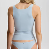 ISETTA BONDED COMFORT RIB TANK LIGHT BLUE BACK