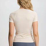 ISETTA BONDED WOMAN T-SHIRT OSLO BEIGE BACK
